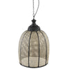Lampada a sospensione Ptmd bayu nero beige 60 cm | 2 pezzi