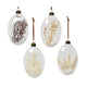 Percha secando ramitas cristal transparente 13,5 cm 4 surtidos | 12 piezas