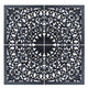 Pannello da parete Ptmd Akoulina nero 120 cm 4 pezzi | 2 pezzi
