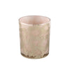 Ptmd theelichthouder bodey goudkleurig beige m 10 cm | 12 stuks
