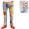 Leggings elasticizzati Flower Power per bambini | 24 pezzi