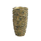 Ptmd bloempot waves bruin hoog m 32 cm | 4 stuks