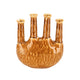 Vaso Daan in legno curvato inga jahra marrone 26 cm | 4 pezzi