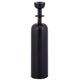 Ptmd candeliere yanou con anello l alluminio nero 32 cm | 4 pezzi