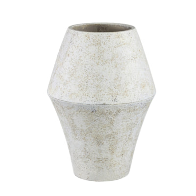 Ptmd vaso da fiori Tink m bianco 50 cm | 2 pezzi
