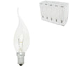 Gloeilamp candle transparant e14 230v 15w | 100 stuks