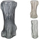 Daan vaso in legno curvato albero grigio 29 cm 3 assortiti | 6 pezzi