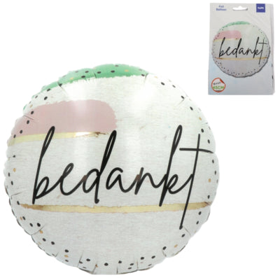 Palloncino foil folat grazie 45 cm | 25 pezzi