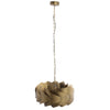 Ptmd hanglamp arix messingkleurig 52 cm | 2 stuks
