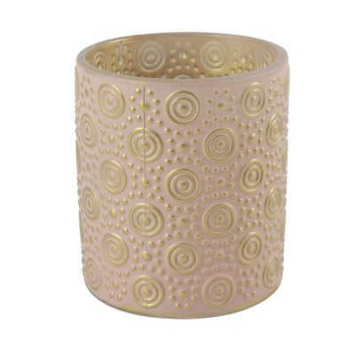 Portacandela Countryfield Hailey M Rosa 10 cm | 24 pezzi