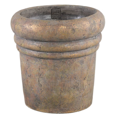 Vaso da fiori Ptmd Helena XL Marrone 31 cm | 2 pezzi