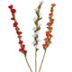 Fiore artificiale in feltro 43 cm 3 assortiti | 24 pezzi