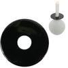 Stjernsund kaarsenring loua zwart glans 9cm | 24 stuks