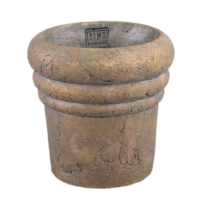 Ptmd vaso da fiori helena l marrone 19 cm | 8 pezzi