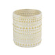 Portacandele Countryfield Hailey L bianco argento color 12,5 cm | 12 pezzi