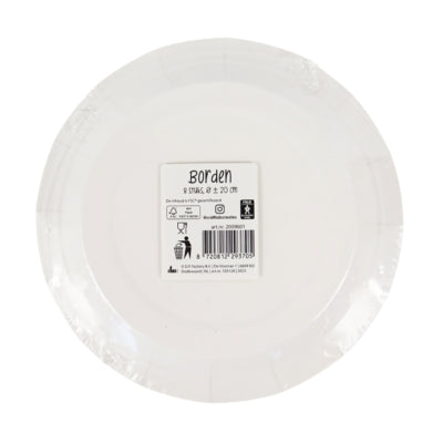 Piatti usa e getta primavera carta 20 cm 8 pezzi | 48 pezzi