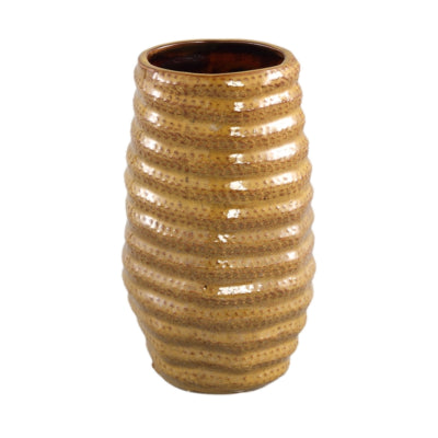 Vaso Ptmd Riddy Giallo 20 cm | 6 pezzi