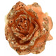 Everlands rose on clip orange 14.5 cm | 48 piezas