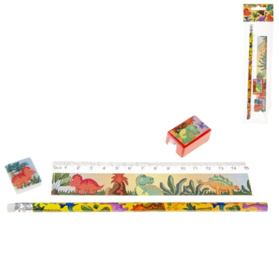 LG-Imports Writing Set Dinosaurus