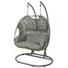 (r) poltrona sospesa Egg Chair grigio palermo 196 cm