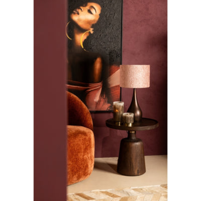 Ptmd lámpara de pie charlize enchufe ue 46 cm | 2 piezas