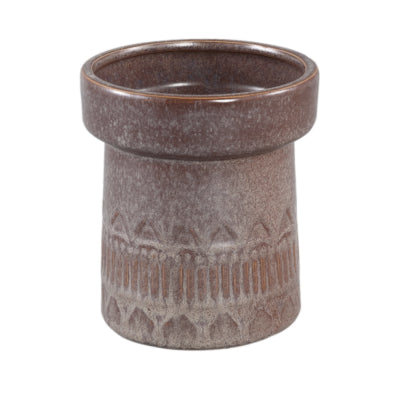 Ptmd binario per vasi da fiori alto m marrone scuro 14 cm | 12 pezzi