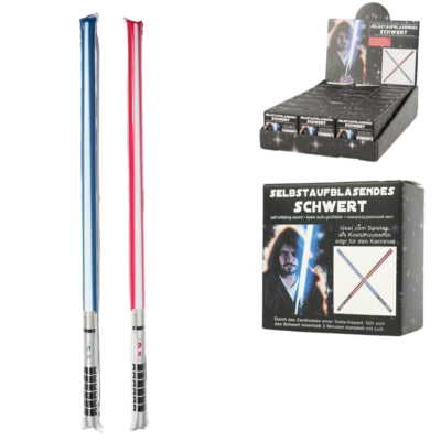 Globo foil espada autoinflable 95 cm 2 surtidos | 24 piezas