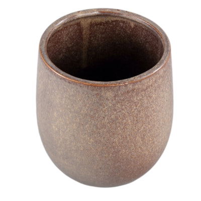 Vaso da fiori Ptmd Freja s marrone 13 cm | 12 pezzi