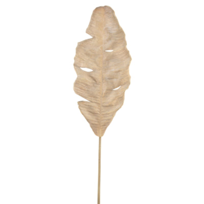 Ptmd ramo artificiale uccello del paradiso beige 90 cm | 6 pezzi