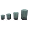 Lanterna Ptmd Yousra S Verde 12,5 cm | 4 pezzi