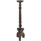 Candeliere cattedrale in legno 62 cm | 6 pezzi
