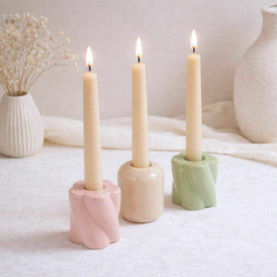 Candeliere retrò 7 cm 8 assortiti | 24 pezzi