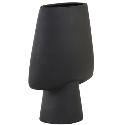 Luz viva y florero ciara negro 41 cm | 4 piezas