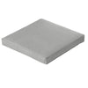 Madison lounge kussen outdoor grijs 73 x 73 cm | 3 stuks