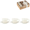 Tazzina espresso J-line con piattino 15 cm set da 6 | 4 pezzi