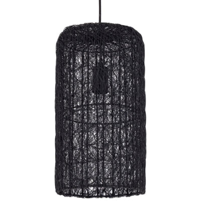 Ptmd lámpara colgante idris negro 41 cm | 2 piezas