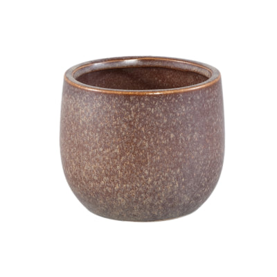 Vaso da fiori Ptmd Freja xs marrone 11 cm | 12 pezzi