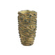 Ptmd macetero olas marrón alto s 27 cm | 6 piezas