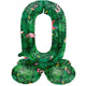 Folat folieballon staand 0 jungle vibe 41 cm | 20 stuks