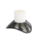 Theelichthouder flow antigua messing 15 cm | 12 stuks