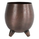 Vaso da fiori Countryfield su piede farris color rame 13,5 cm | 8 pezzi