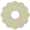 Anillo para vela Stjernsund flor de loua beige brillo 9,3 cm | 24 piezas