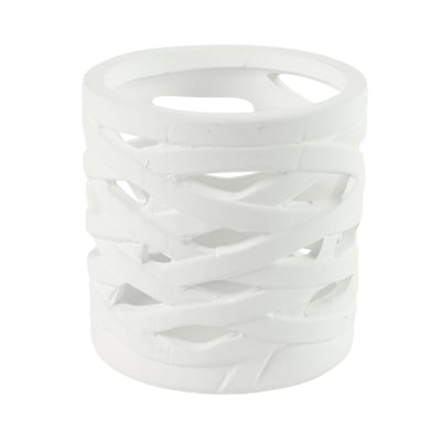 Portavelas Countryfield redmon s blanco 10 cm | 12 piezas