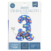 Folat folieballon staand 9 dots 41 cm | 20 stuks