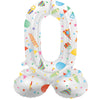 Folat folieballon staand 0 joyful party 41 cm | 20 stuks