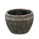 Ptmd vaso da fiori sary s color oro nero 12 cm | 12 pezzi