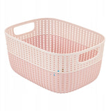 Keeper laundry basket pink 29 cm 6.8 l | 6 pieces - afbeelding 1