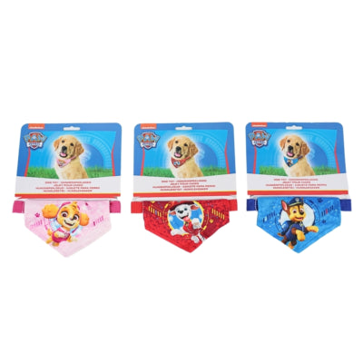 Pañuelo patrulla canina para perros 24 cm 3 surtidos | 12 piezas