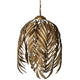 Lampada a sospensione Ptmd mea color oro 59 cm | 2 pezzi