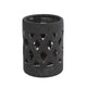 Portacandela Countryfield dassel s nero 12 cm | 8 pezzi